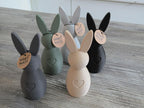 Moderner Osterhase Deko | 3D-gedruckte Osterdeko | Minimalistische Hasenfigur | Moderne Frühlingsdeko handgemacht aus PLA, Kunststoff, 3D Druck, Plastik, ABS – 3D-Druck von G3DprintsDE