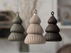 3D Printed Christmas Handmade Ornament: Modern Minimalist Holiday Decoration, Lightweight PLA (Custom Sizes, Indoor Use) aus PLA, Kunststoff – 3D-Druck von G3DprintsDE