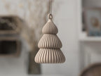 3D Printed Christmas Handmade Ornament: Modern Minimalist Holiday Decoration, Lightweight PLA (Custom Sizes, Indoor Use) aus PLA, Kunststoff – 3D-Druck von G3DprintsDE