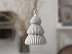 3D Printed Christmas Handmade Ornament: Modern Minimalist Holiday Decoration, Lightweight PLA (Custom Sizes, Indoor Use) aus PLA, Kunststoff – 3D-Druck von G3DprintsDE