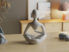 Schwebende Meditation Skulptur – Celestial Resonance Voronoi PLA 3D-Druck aus PLA, Kunststoff – 3D-Druck von G3DprintsDE