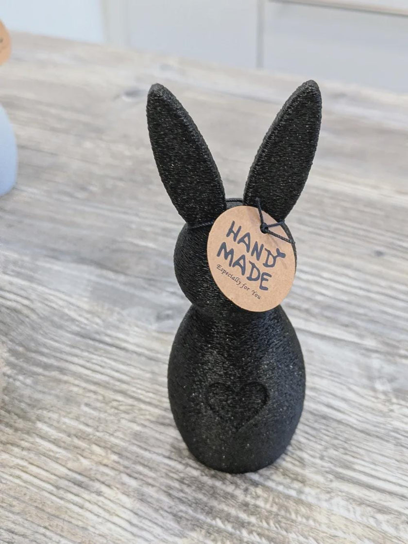 Moderner Osterhase Deko | 3D-gedruckte Osterdeko | Minimalistische Hasenfigur | Moderne Frühlingsdeko handgemacht aus PLA, Kunststoff, 3D Druck, Plastik, ABS – 3D-Druck von G3DprintsDE