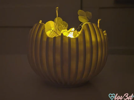 Cracked Egg Teelichthalter | 3D-gedruckte Osterdeko | Moderner Kerzenhalter in Ei-Form | Minimalistische Frühlingsdeko aus PLA, Kunststoff, 3D Druck, Plastik, ABS – 3D-Druck von G3DprintsDE