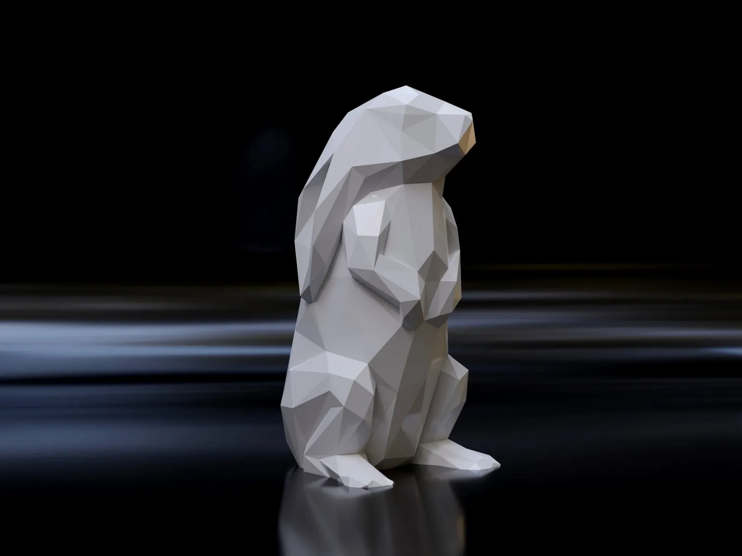 Polygon Osterhase